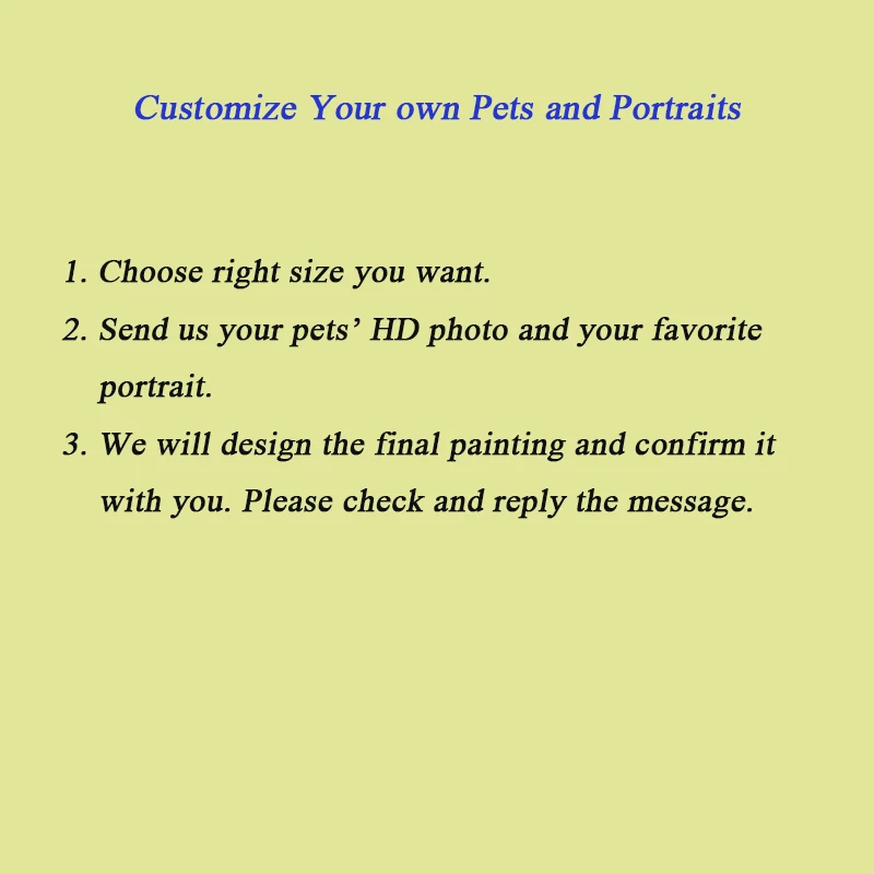 

Retro and Nostalgic Canvas Painting Custom Pet Portrait Poster and Print Creative Animals Poster for Home Rooms Wall Decoration