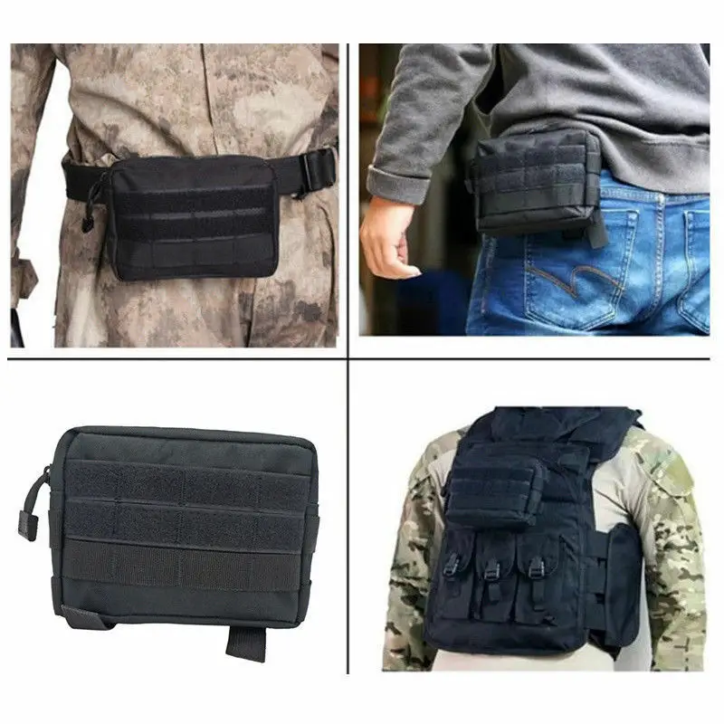 Tactical Molle Pouch EDC Multi-purpose Belt Waist Pack Bag Utility Phone Pocket Outdoor Sports Camping Hiking | Багаж и сумки