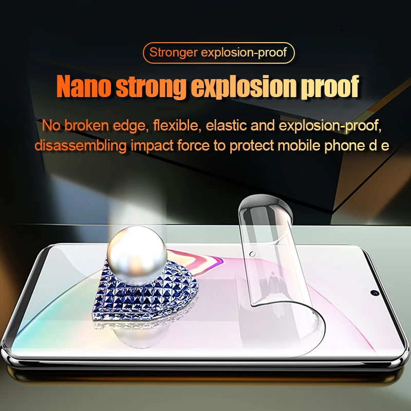 Мягкая Гидрогелевая Защитная пленка для samsung galaxy note 20 ultra 10 plus 9 8 sumsung note20 note10 не