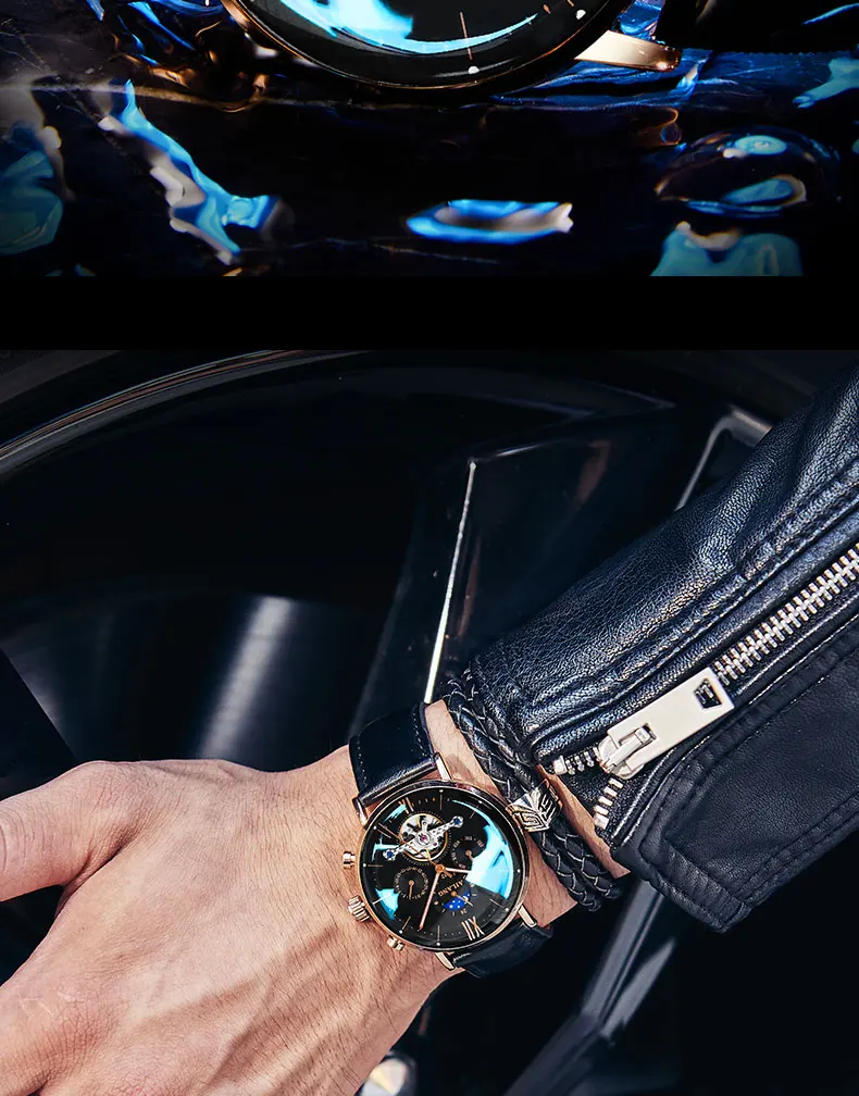 SSS качественные мужские часы tourbillon минималистичные автоматические часы новейший дизайн швейцарское снаряжение Наручные часы дизельные механические часы для мужчин