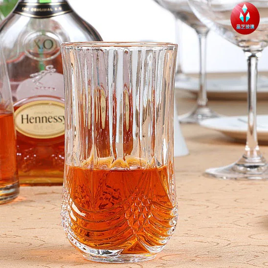 

2 Pcs set high quality fashion home bar lead-free whiskey glass cups 0831-05