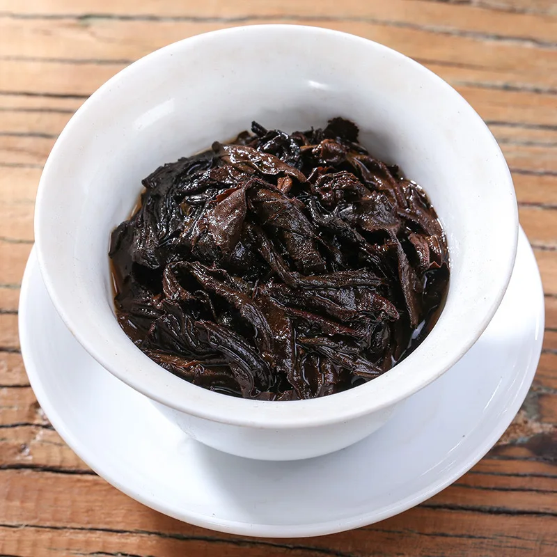 

Made in 1976 Ripe Pu'er Tea 250g China Yunnan Oldest Pu-erh Down Three High Clear fire Detoxification Beauty Pu-erh Tea