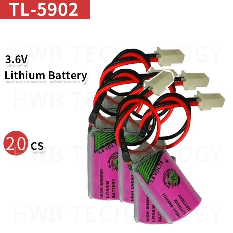 20 шт. оригинальный новый для TADIRAN TL2150 TL 2150 1/2AA ER14250 14250 3 6 V фоторазъем KTS Бесплатная