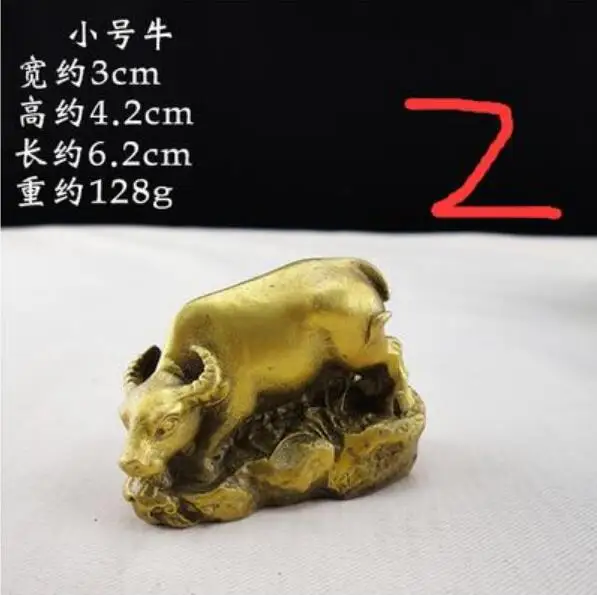 Медная Статуя Латунь Специальный стиль Китайские знаки зодиака украшение медная