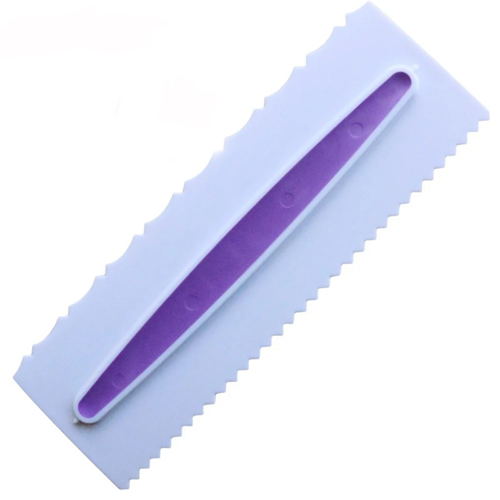 Пластиковый скребок для крема торта шпатель DIY Инструменты украшения