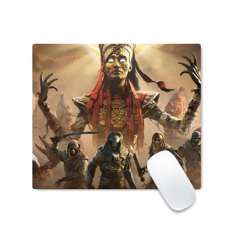 

Assassins Game Creedes Rubber PC Computer Gaming mousepad Mouse pad Desk Protect Game Officework Mat Non Cushion