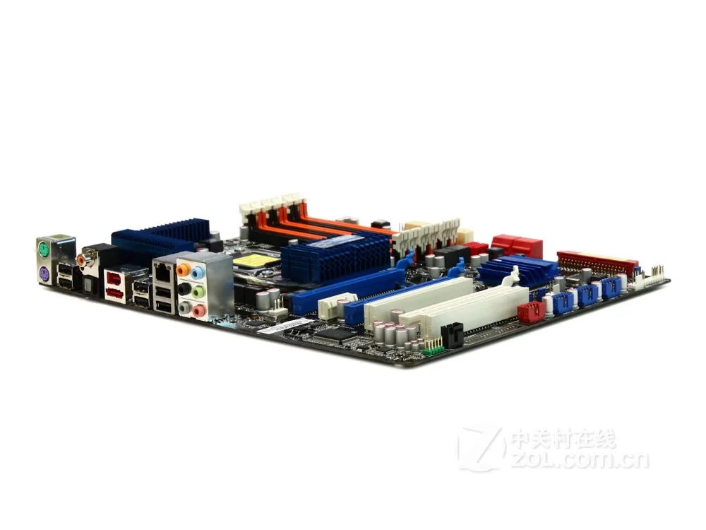 ASUS P6T SE оригинальная материнская плата X58 DDR3 LGA 1366 USB2.0 SATA II 24GB X58 б/у материнская плата для настольных ПК