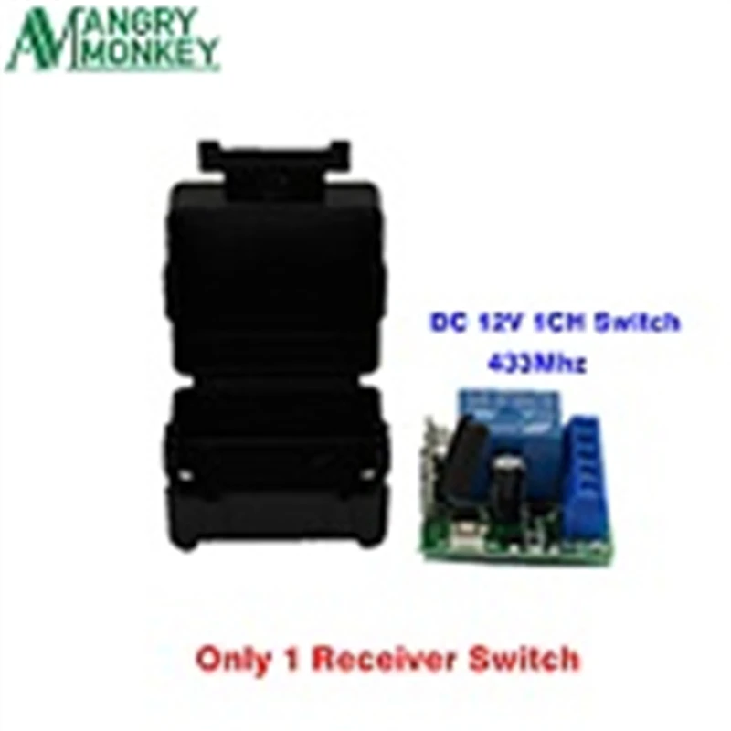 433 МГц 12VSwitch DC 12 В 10A 1CH релейный приемник и 5 шт. 3 шт. 2 шт. RF 433 МГц передатчик пульт дистанционного управления