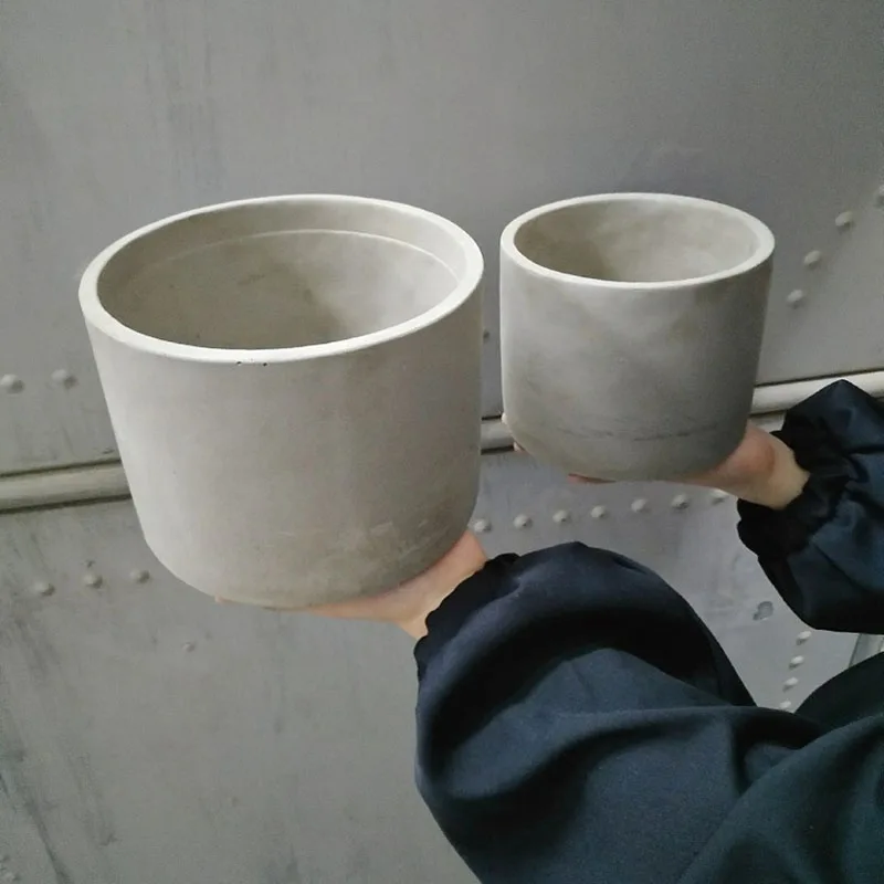 Большая круглая силиконовая форма для цветов сделай сам из цемента формы