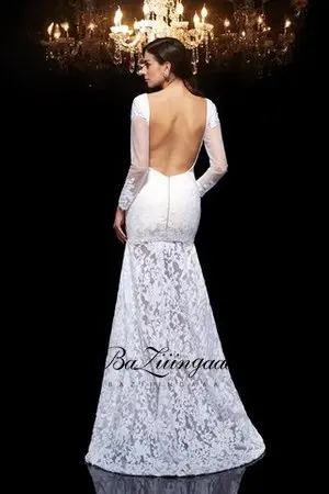 BAZIIINGAAA простое свадебное платье из тафты Элегантное свадебное платье невесты с v-образным вырезом и кружевной аппликацией размера плюс Весн... от AliExpress WW