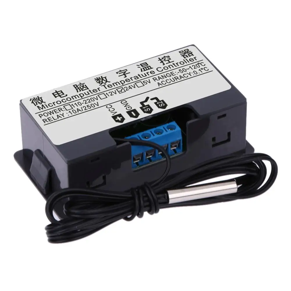 W3230 термостат цифровой Температура Управление DC12V/24V AC110V 220V 20A светодиодный с