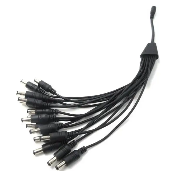 

1 female to 16 male dc power splitter cable 40cm 2.1*5.5mm