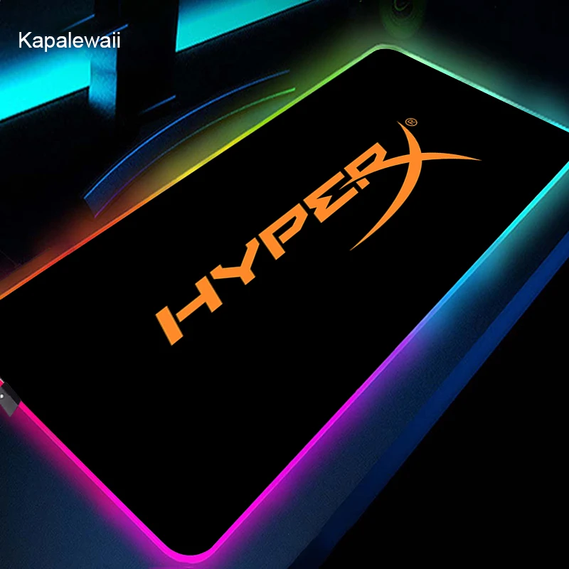 hyperx 900x400mm rgb piece large xxl mouse mat anime laptop mouse pad notbook computer keyboard gaming mousepad gamer play mats free global shipping