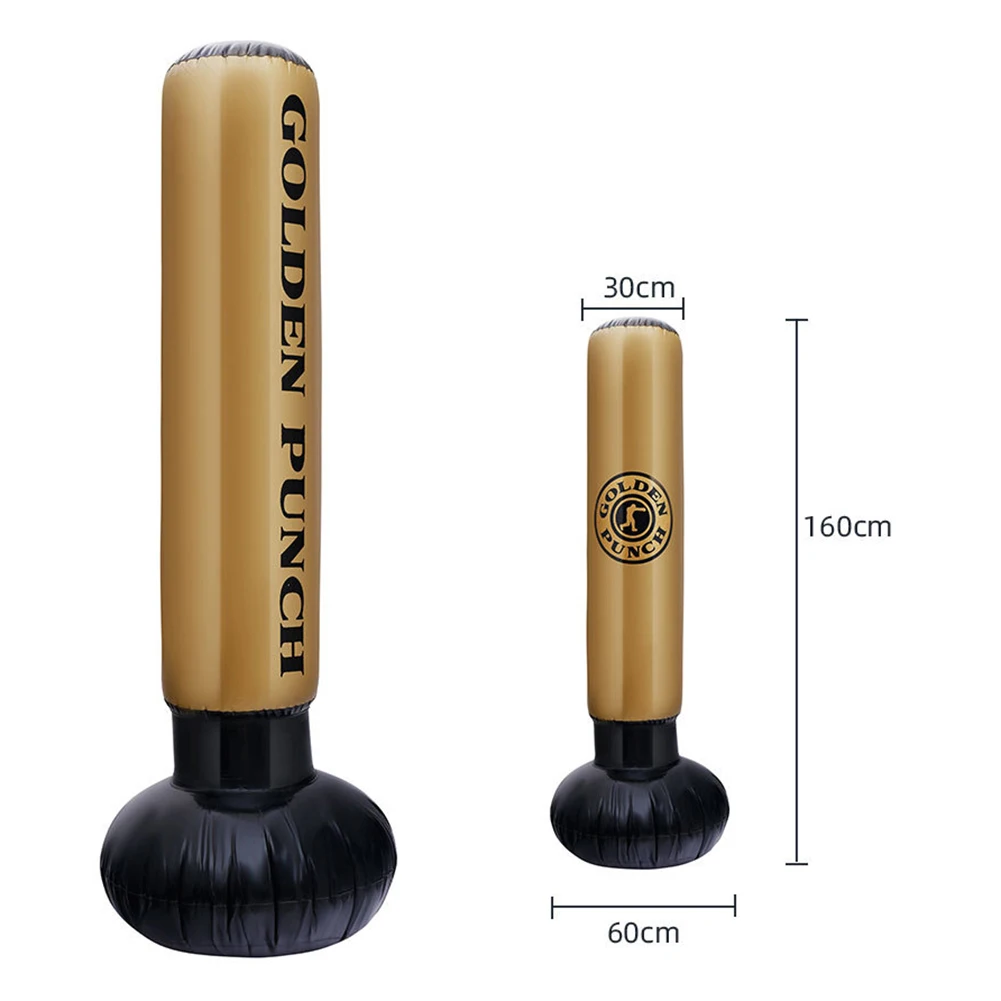 Отдельностоящая боксерская груша утолщенная тренировочная для фитнеса снижение