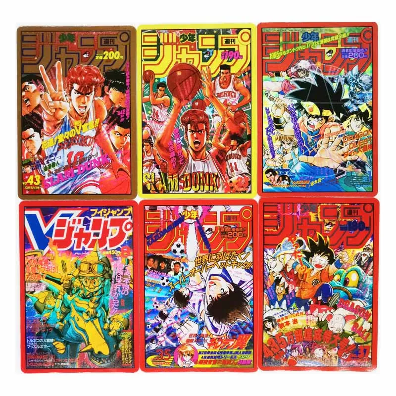 9 шт./компл. суперсайян Драконий жемчуг Z Слэм DUNK герои Боевая карта ультра
