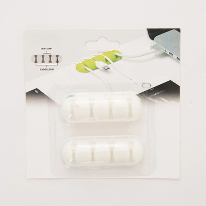 office storage 2pcs Data Cable Charging Line Collation Tools Collector Portable USB Storage escritorio organizador mesa