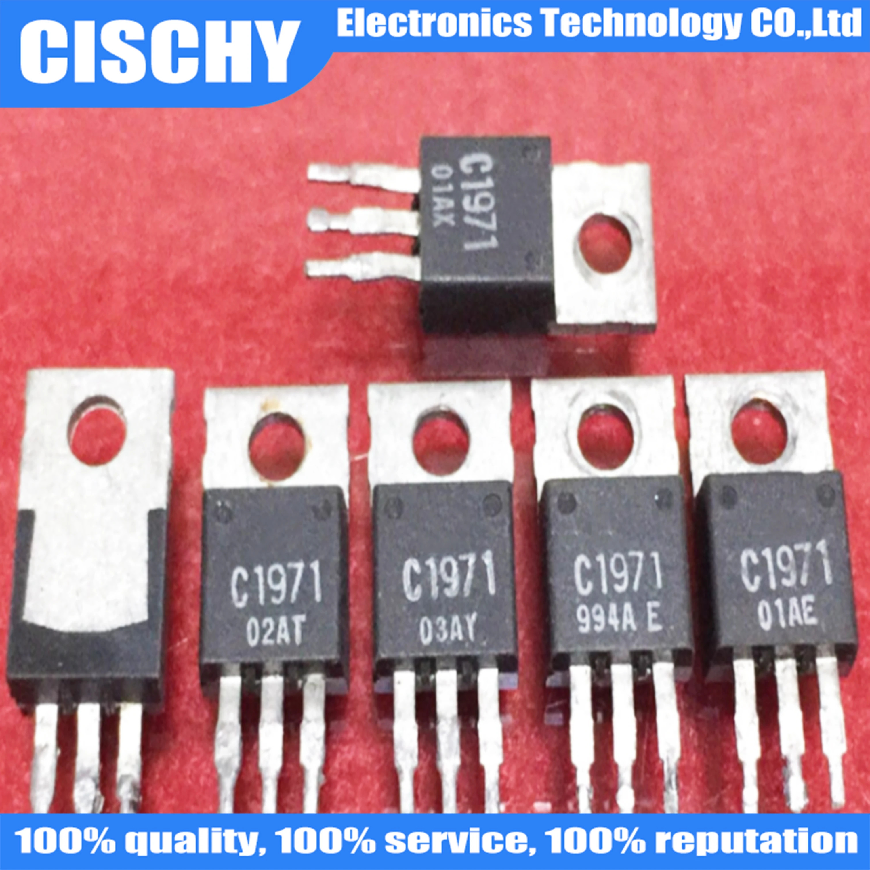 

Бывшие в употреблении 5 шт. 2SC1971 C1971 TO-220, короткие контакты, гарантия качества 100%