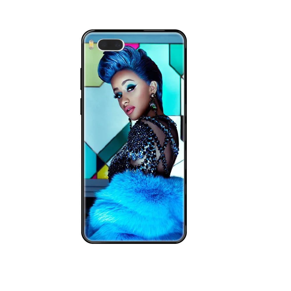 Чехол для телефона Rapper Cardi B CardiB Xiaomi Redmi Mi 3 5 6 8 9 A1 2 Max3 Mix2 X SE Lite Pro черный роскошный