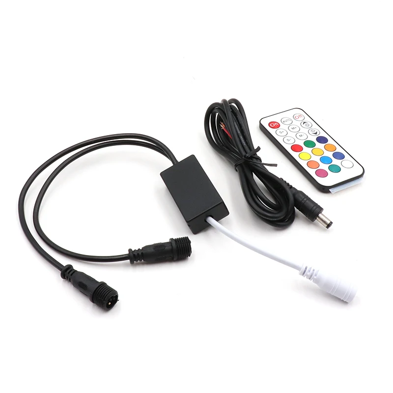 Car LED Flowing Streamer RGB Underglow Underbody IP68 Waterproof Car Styling Tube Underbody System Remote Control Neon Lamp