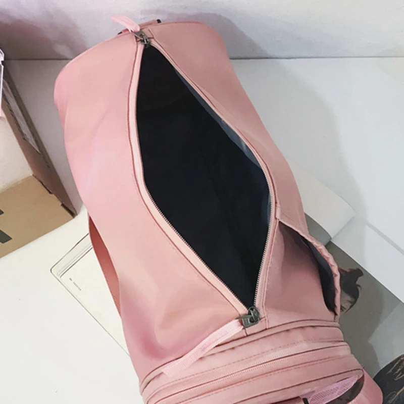 Women's Fitness Bag Single Shoulder Bag Men's Swimming Yoga Bag Light Training Dry Wet Separation Exercise Bag 2021