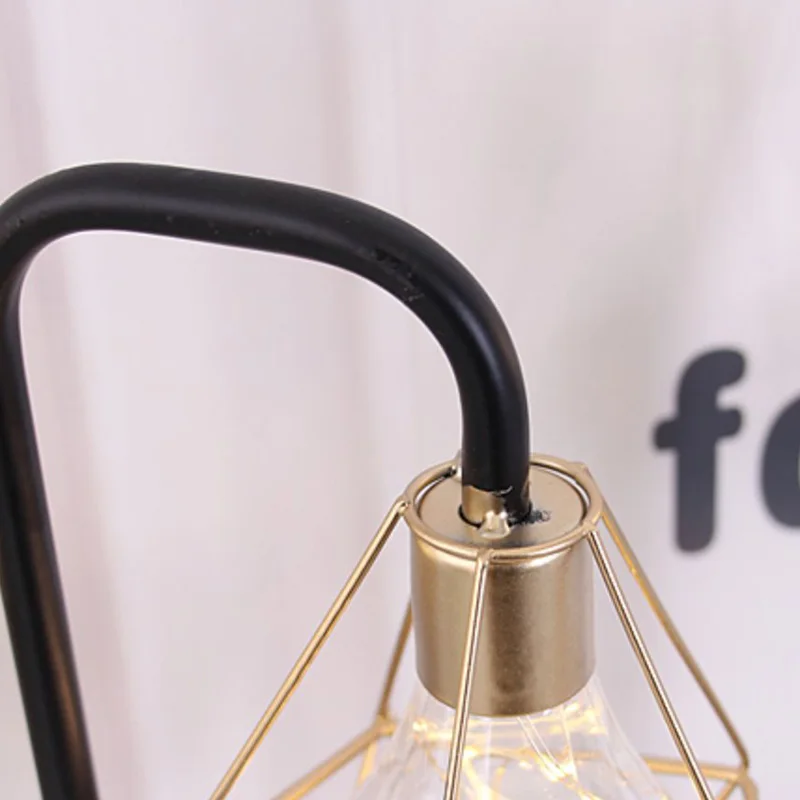 Скандинавский светодиодный светильник креативное металлическое украшение для