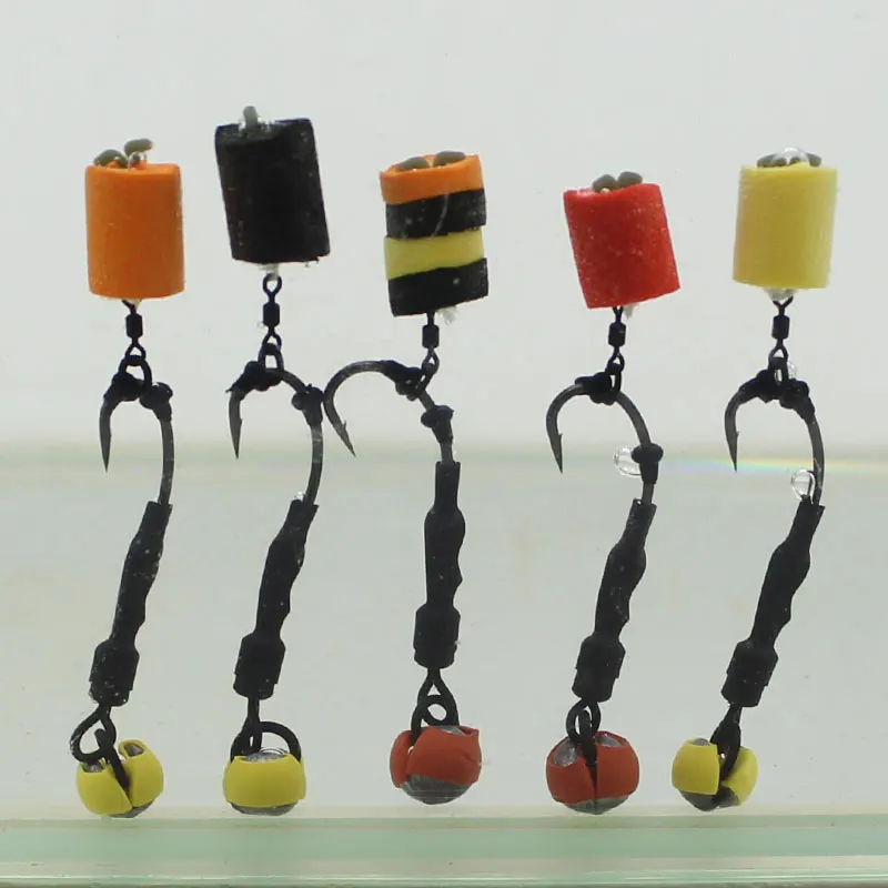 9 шт. аксессуары для ловли карпа пенопластовые бойни Zig Rig волос Chod Ronnie всплывающие