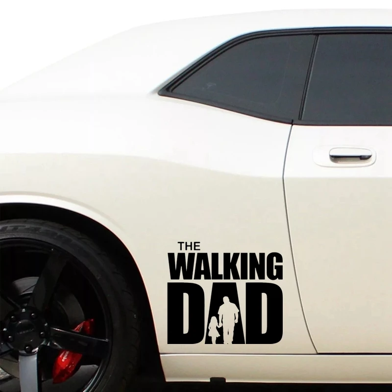 CK20849# наклейки на авто The Walking Dad водонепроницаемые машину наклейка для
