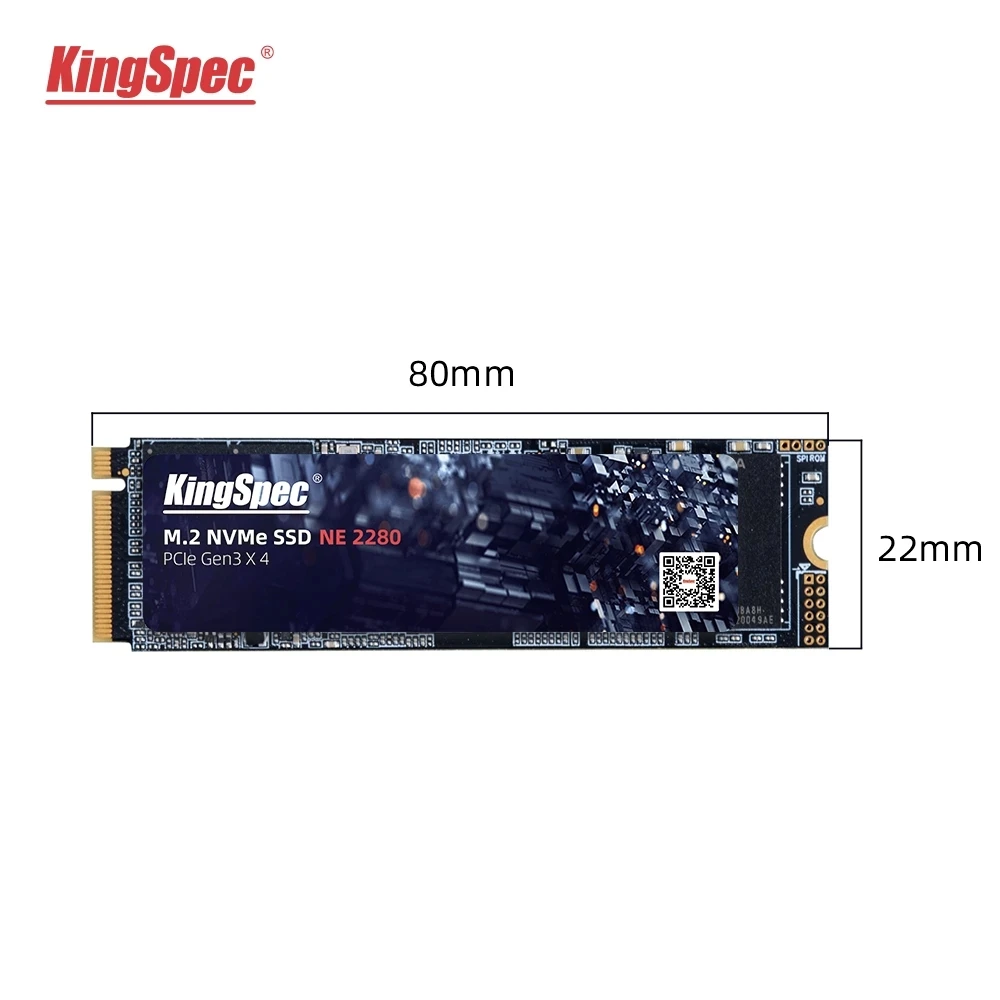 KingSpec M.2 NVMe SSD с Dram 1 ТБ M2 PCIe твердотельный диск внутренний жесткий для настольного