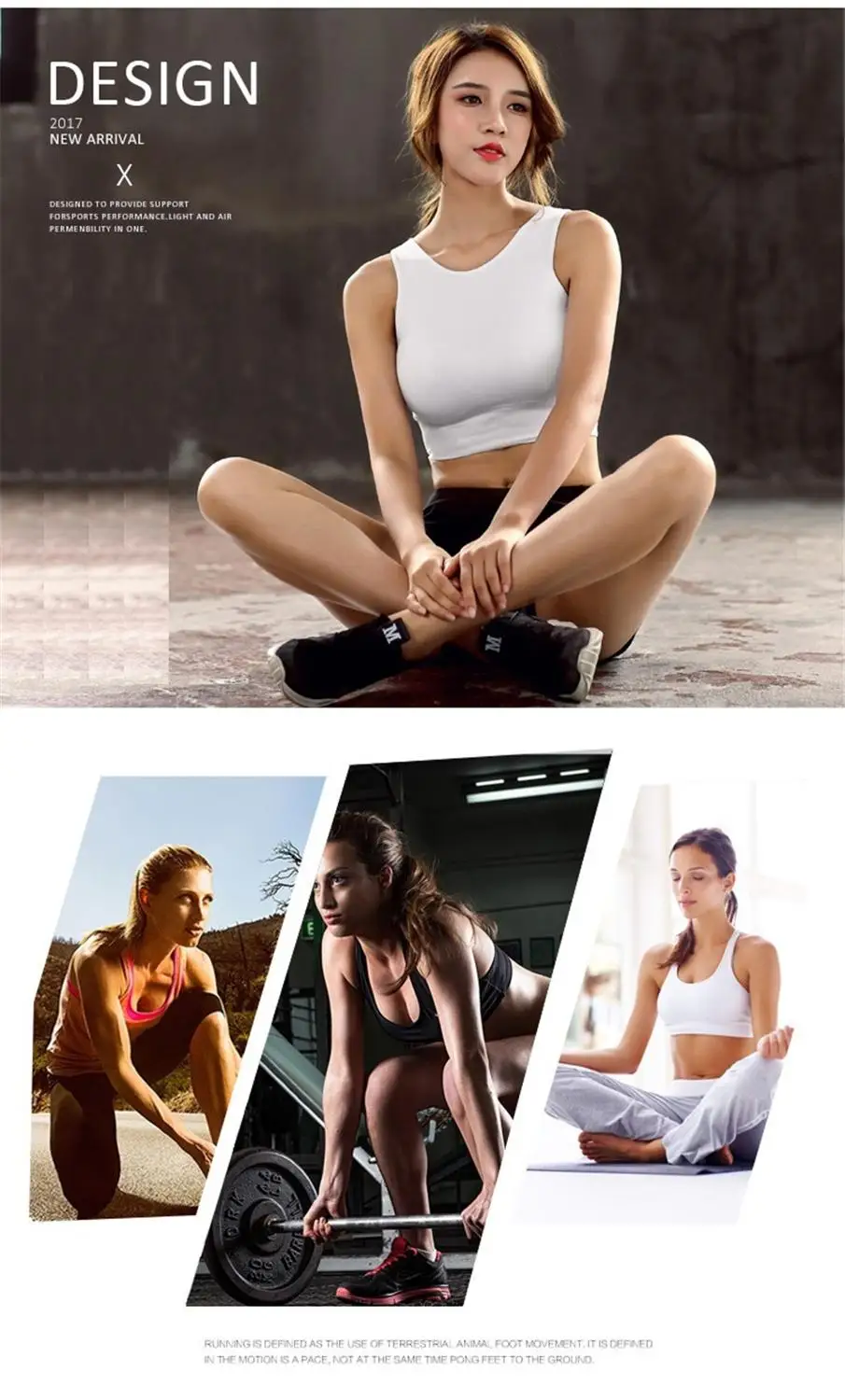 

Yoga Bra Push Up Fitness Women Sports Vest Mesh Running Padded Sport Vest Women Tank Tops For Yoga Fitness Gym Sportswear
