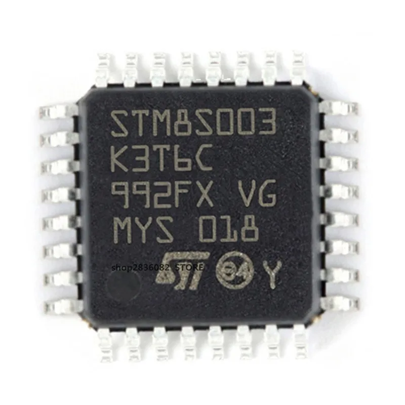 

10PCCS/Lote STM8S003 STM8S003K3T6C LQFP-3 8-bit microcontroller