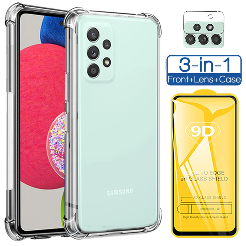 

Phone Bumpers for samsung a52 s Case Shockproof Tansparent Cover on Samsung Galaxy a32 a52 a72 5G Silicon Case sansung a52S Case