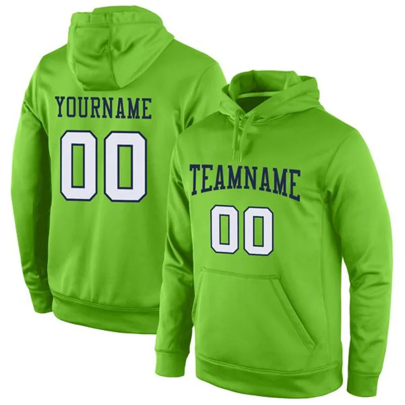 

Custom Stitched Team Name/Number Sports Pullover Sweatshirt Hoodie Fashion Street Shirts Breathable for Male/Women/Youth Outdoor