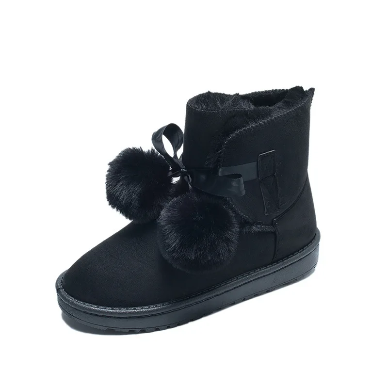 Зимняя обувь для девочек Новинка сезон осень-зима коллекция 2019 года меховые