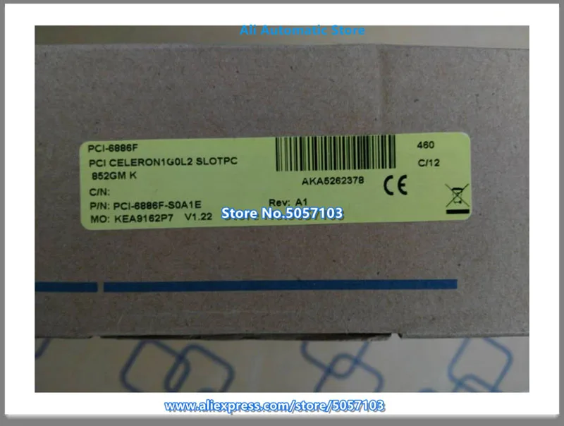 PCI-6886FG половина длины карты промышленного управления искры машина провода