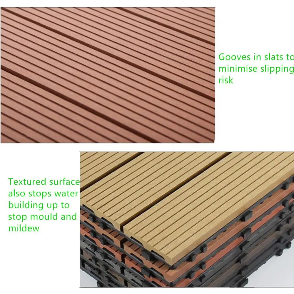 30 см х см/1 фута 1 композитные материалы из древесно пластика соединяемые с полом 10