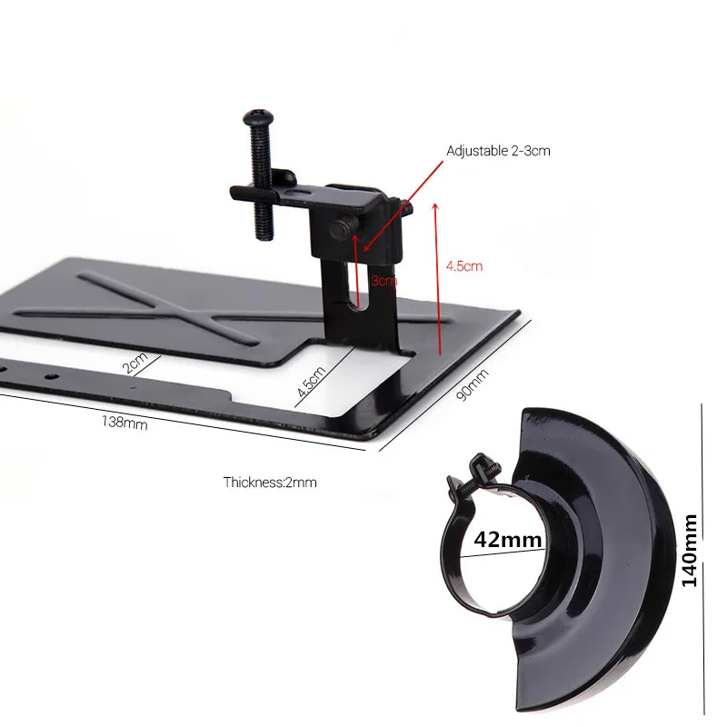 Угловая шлифовальная машина кронштейн для резки угловая аксессуары