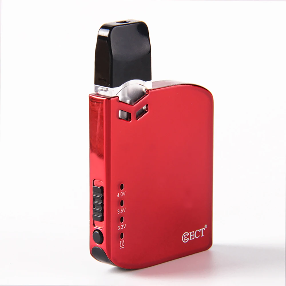 ECT Robin Vape Pod system Kit 420 мАч батарея Preheat Box Mod регулируемое напряжение с MTL электронная