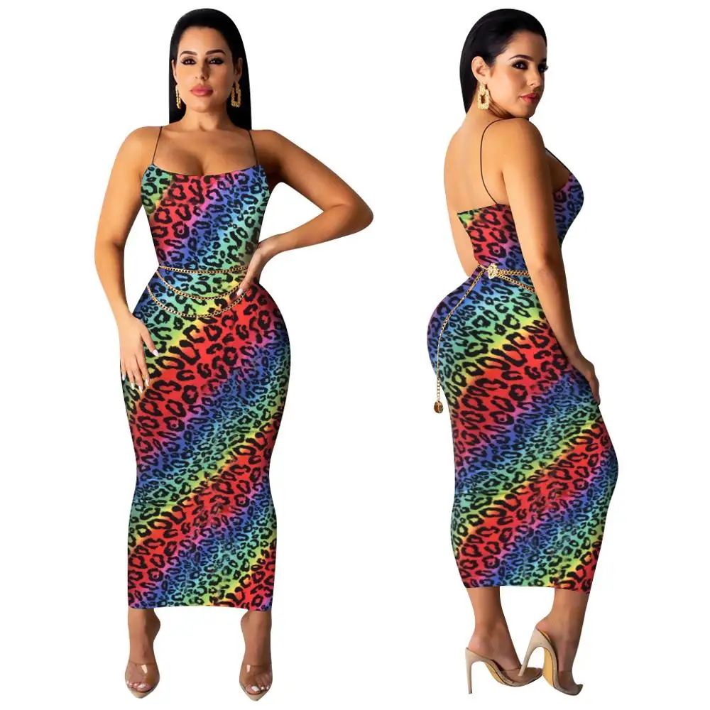 Женское платье с леопардовым принтом длинное зимнее большие размеры | Женская