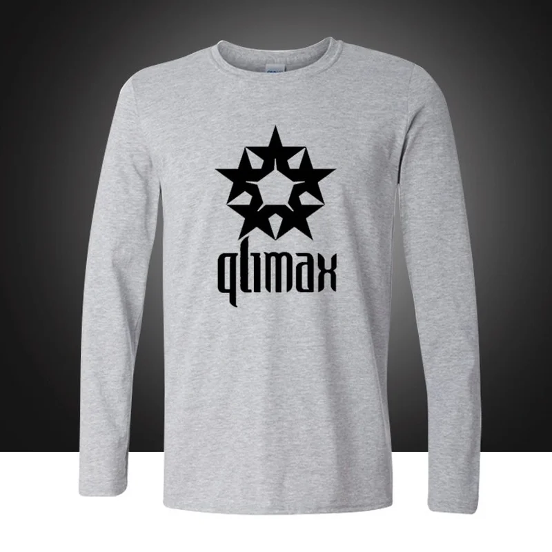 2021 Qlimax рок группы дизайнерская футболка Мужская хлопковая с принтом