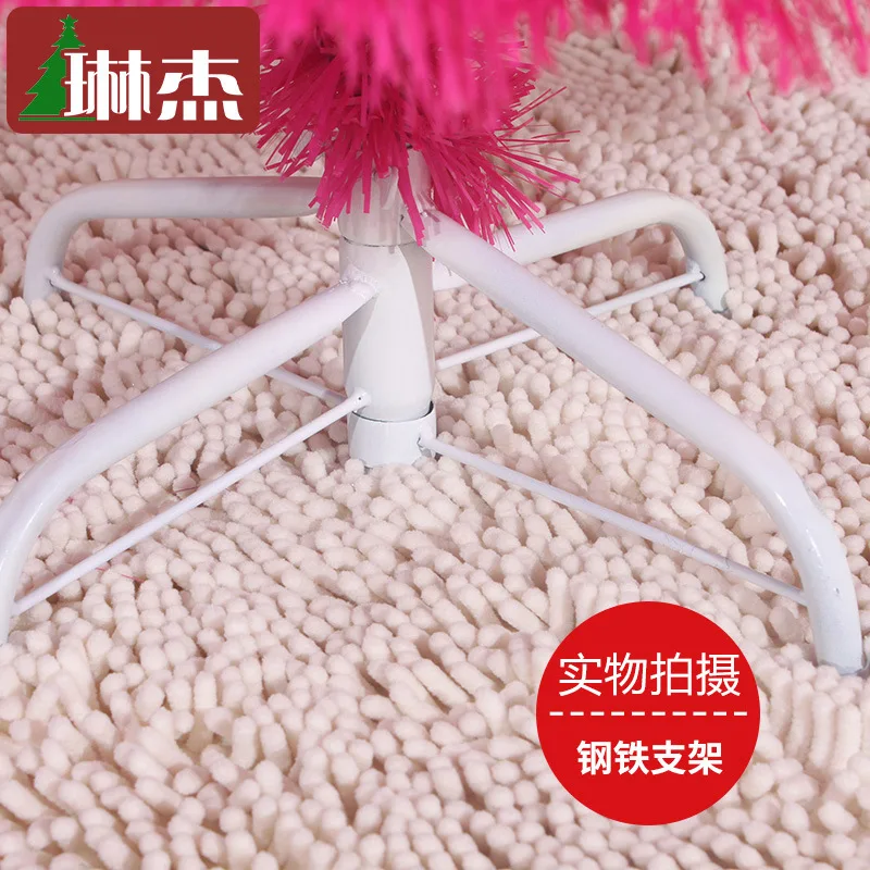 120 см Рождественская елка розовая роза красная искусственные елочные украшения