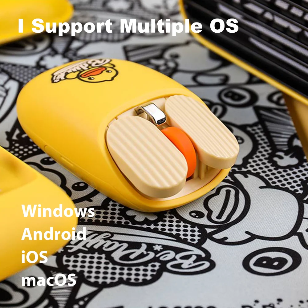 Беспроводная мышь YouPin LOFREE B.Duck с Bluetooth двухрежимное соединение многосистемная