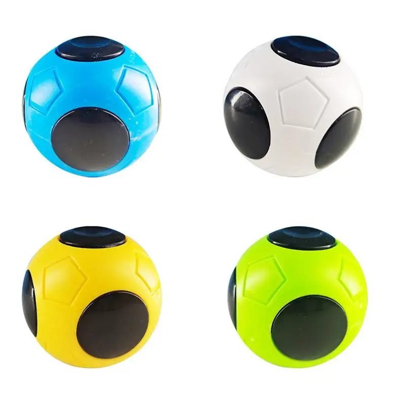 4 Uds ni&ntilde;os Mini f&uacute;tbol juguetes, para la punta del dedo Gyro juguetes descompresi&oacute;n Juguetes-1