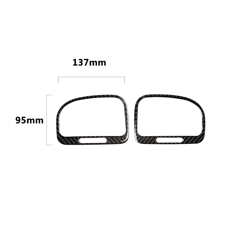 

Car Carbon Fiber Center Control Air Condition Air Outlet Vent Cover Sticker Trim For VW Golf 6 MK6 2010 2011 2012 2013