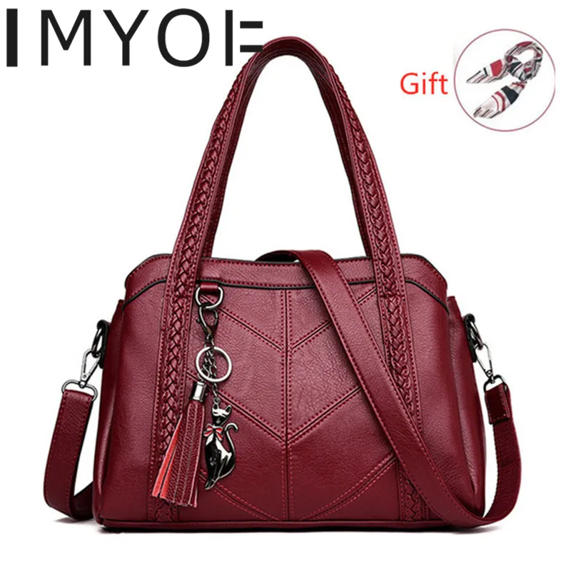 Классическая женская сумка на плечо 2020 роскошные мягкие кожаные дамские сумочки