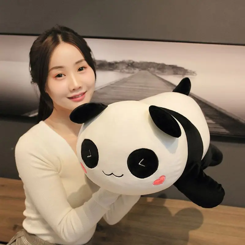 

Lovely Panda Doll Soft Plush Stuffed Animal Pillow Home Sofa Car Furnishings Cushion Children Birthday Gift