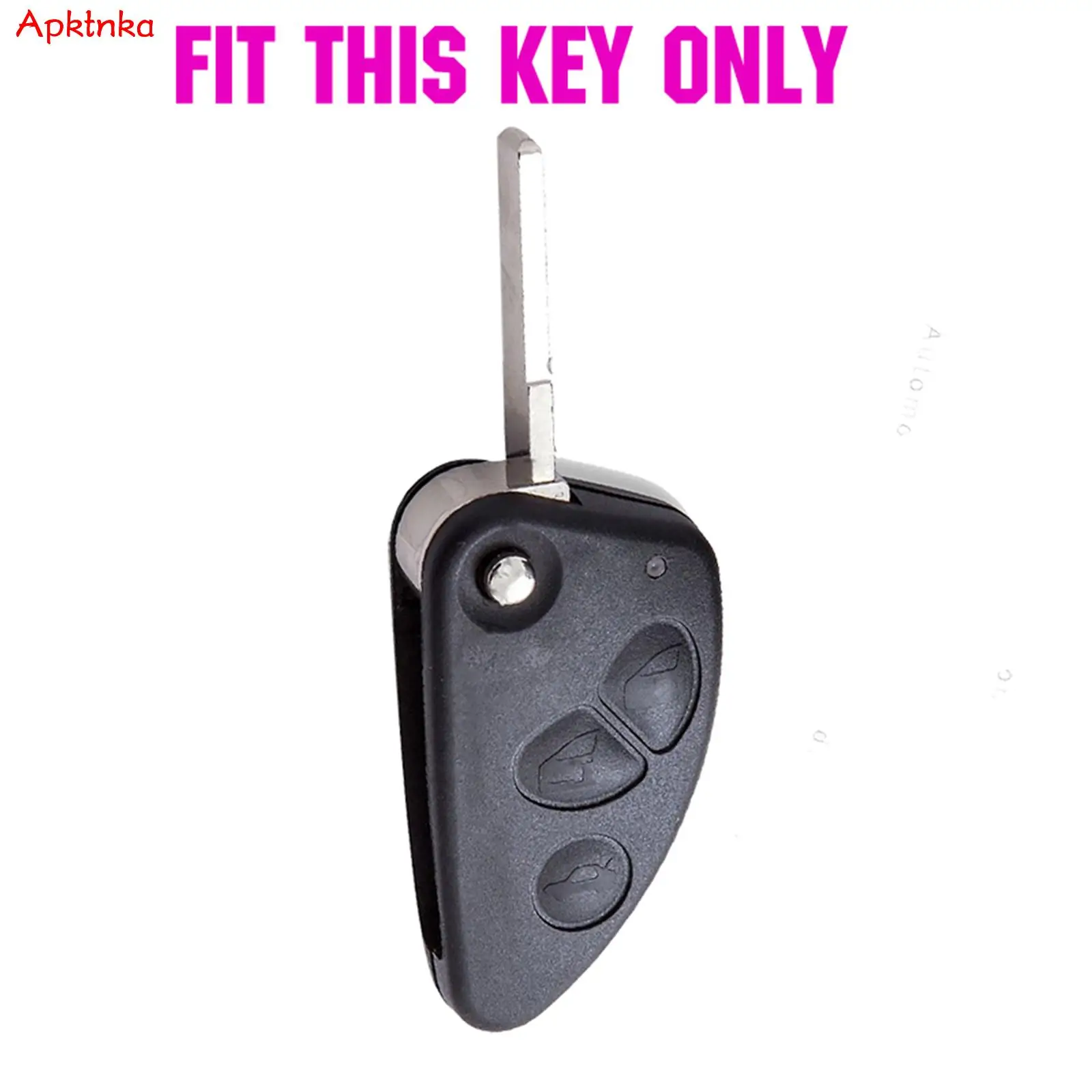 Силиконовый чехол-книжка для ключа с 3 кнопками и дистанционным управлением