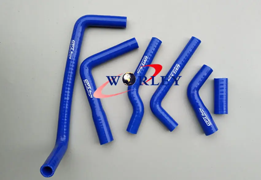 

New Silicone Radiator Hose For Gas Gas MX/SM/EC 125/200/250/300 2007-2013 07 08 09 10 2010 2011 BLUE