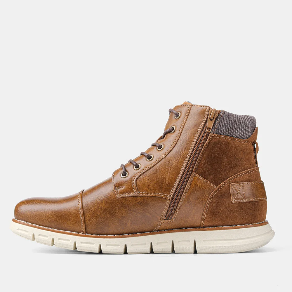 

Winter Large Men's Martin Boots Ultra Light Retro Men's Snow Boots High Quality Large Thermal Men's Shoes Chaussures Homme 7-13