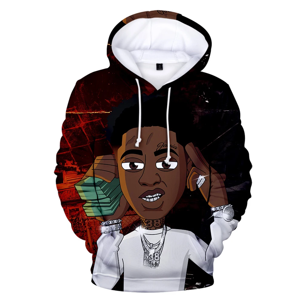 

Popular Newest YoungBoy Never Broke Again 3D Hoodies Men/Women Streetwear Sale Print Sweatshirts Clothing Rapper Hip Hop Tops