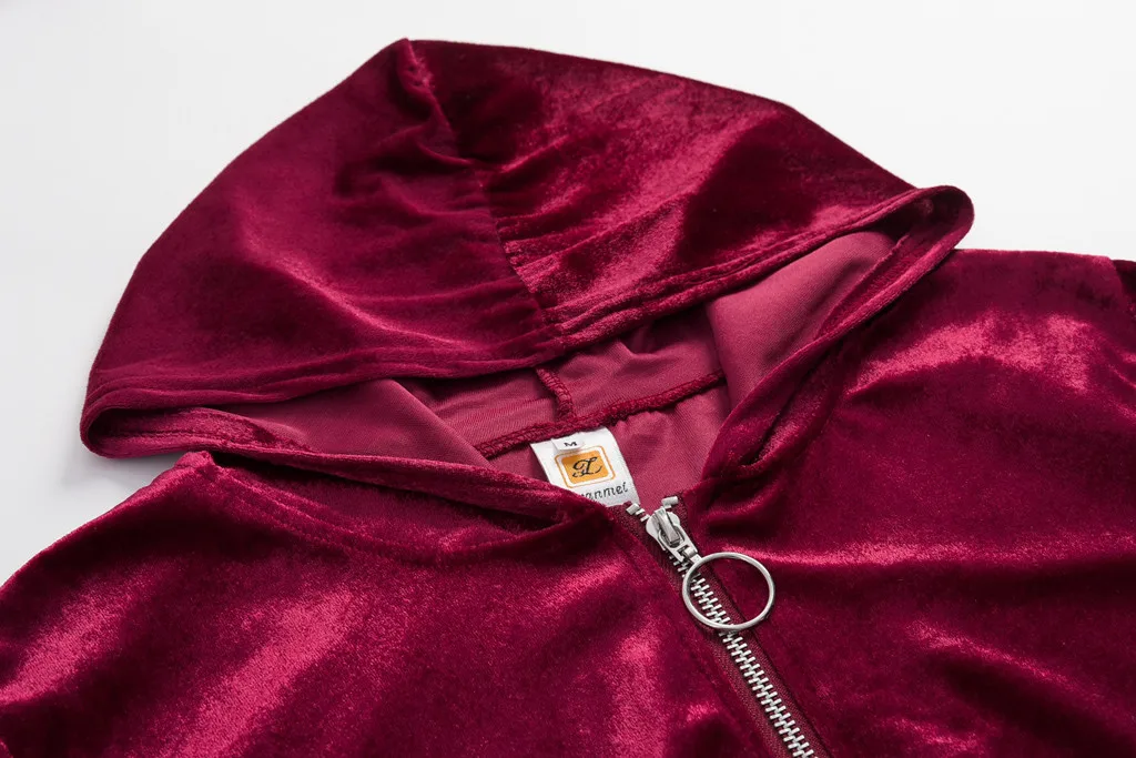Элегантный бархатный женский комплект пальто Chandal Mujer 2 Piezas Повседневный осенне-зимний комплект из двух предметов женский спортивный костюм